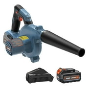 SENIX 20V Max* Cordless Blower with 2.5Ah Battery \u0026 Charger Included, Variable 3-Speed Up to 180 MPH/75 CFM, Lightweight BLX2-M
